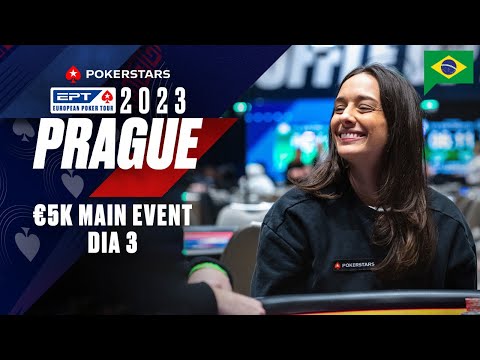 EPT Prague 2023 - €5K Main Event - DIA 3 ♠️ PokerStars Brasil 
